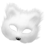 Räv Mask Dans Party Favors Mardi Gras Mask Craft Maskerad Mask Halloween Mask Prop Therian Wolf Mask Furry Mask Djur Mask Cosplay