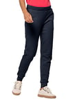 Jack Wolfskin Essential Sweat Pants W Pantalon de Loisirs, Bleu Nuit, XS Femme