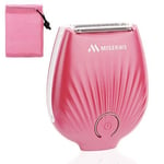 Miserwe Hair Removal Mini IP4X Waterproof Rechargeable Cordless Lady Shaver Wet