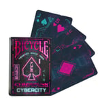 Bicycle Cyberpunk Cybercity cards