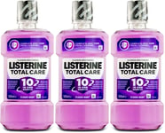 Listerine Total Care Mouthwash 500ml | Gum Care | Fresh Breath X 3