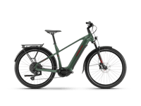 Haibike Haibike TREKKING 5  | Olive / Red Glossy