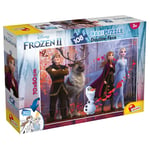 Puzzle Maxi Double-Face Disney Frozen II 108 Pièces Retro Fahrbar 2641