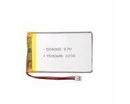 Litiumakku 3,7 V 1500 mAh Malli 504060