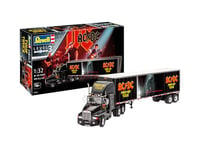 Revell Coffret cadeau 07731 AC/DC Tour Truck Power Up Échelle 1:32 Kit Maquette Plastique Non Construit avec Accessoires