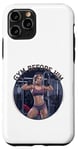 Coque pour iPhone 11 Pro Gym Before Him pour une femme sportive