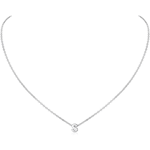 1 Initial S Halsband Choker för Kvinnor 925 Sterling Silver/