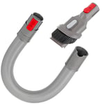 XL Long Hose for DYSON V8 SV10 Quick Release 2.4m + 2in1 Brush Tool Vacuum 