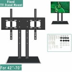 Universal Desk Top Monitor Table TV Stand Bracket Mount Plasma LCD LED 22-70 in