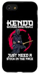 iPhone SE (2020) / 7 / 8 Kendo Samurai Japanese Martial Arts Fighter Kendo Sinobi Case