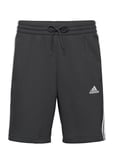 Adidas Sportswear Essentials Fleece 3-Stripes Shorts Svart