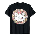 Disney The Aristocats Marie Floral Portrait T-Shirt