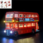 TZH Model LED Lighting Kit for Lego, USB Light Set Compatible with London Double Decker Bus, LED Light Up Kit for Building Blocks Model