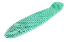 Ridge Skateboards Mini Cruiser Deck Plateau de Skateboard, Pastel, Mint, 22" x 6", fabriqué au Royaume-Uni, 55cm