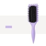 Lila lockig hårborste - Bounce Curl Brush, Define Styling Brush