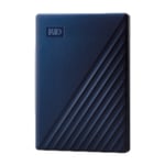 WD My Passport Ultra Mac Blue ekstern harddisk 4 TB