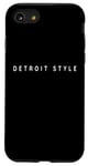 Coque pour iPhone SE (2020) / 7 / 8 Costume de pizza style Detroit / Pizzas modernes style Detroit