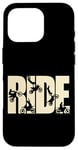 Coque pour iPhone 16 Pro Vélo tout-terrain, motocross, motard pour homme, femme, enfant