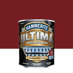 Peinture pour métal Ultima Hammerite brillant rouge 2,5L