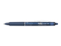 Pilot Frixion Ball Clicker - Rulleballpenn - Blå-Svart - Varmesensitivt Gel-Blekk - 0.7 Mm - Medium - Retraktil - Med Viskelær