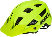 BELL Spark 2 MIPS Casque de vélo Jeunesse Unisexe, Jaune Mat Hi-Viz, Taille Unique