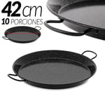 Paella Pan Valencian Paella Enamel 26 CM Easy Cleaning Long Lasting Spain