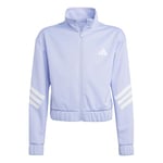 adidas Fille All Sports NXT Full-Zip Hoodie, Violet Tone/White, 11-12 Years