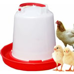 Sunxury - Abreuvoir Mangeoire pour Poules et Poussins, Mangeoire en Plastique ,Poussin Abreuvoir Poulet avec à Suspendre Feeder Amovible Poulailler