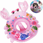 Fei Yu - Anneau de Natation pour bébé, Bouee pour Bebe, Crabe Bébé Siège Piscine, Bouée Bébé, Piscine Bouée Gonflable, Bébé Jouets de Piscine Cadeau,