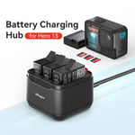 Fast Charger Battery Charging Box Charging Hub for GoPro Hero 13