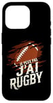 Coque pour iPhone 16 Pro Rugby Joueur De Rugby Rugbyman Humour Rugby