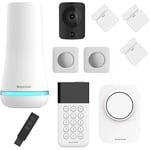 SimpliSafe 10 Piece Wireless Home Alarm System (3rd Generation) with Motion Sensor, HD Security Camera and Outdoor Siren - Home Security Systems with Optional Monitoring and No Contracts