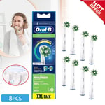 Oral-B CrossAction Electric Toothbrush Heads - Pack of 8 White