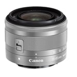 Canon EF-M 15-45mm f/3.5-6.3 is STM Objectif Zoom stabilisé pour Appareil Photo EOS M, Argent