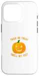 Coque pour iPhone 16 Pro Trick or Treat Smell My Feet