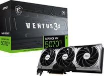 MSI GeForce RTX 5070 Ti 16G VENTUS 3X OC grafikkort (16 GB GDDR7)