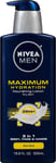 Nivea For Men Maximum Hydration Nourishing Lotion for Dry Skin 16.9 Ounce