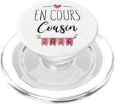 En cours cousin 2026 - Annonce grossesse 1er bébé en route PopSockets PopGrip pour MagSafe