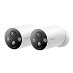 Tapo C425 Smart Wire-Free Security Camera (2 Pack)