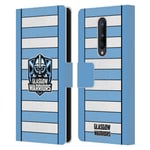 GLASGOW WARRIORS 2024/25 CREST KIT LEATHER BOOK WALLET CASE FOR ONEPLUS PHONES