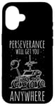 Coque pour iPhone 16 Perseverance WILL GET YOU ANYWHERE Perseverance Mars Rover