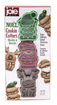 Joie Kitchen Gadgets 99098 Christmas Cookie Cutters 3pc Set, Plastic