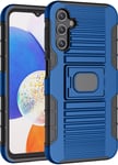 Rugged Case with Ring Grip Stand for Samsung Galaxy A14 5G Phone