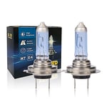 XELORD H7 55W 12V Halogènes Ampoules Pour Phares De Voiture,Feux De Route/Croisement de Remplacement,Certification E-Mark (2 pièces)…