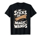 Sticks Magic Wands Marimbist Musician Vibraphonist Marimba T-Shirt