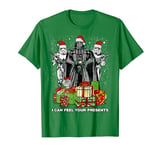 Star Wars Darth Vader Stormtroopers I Can Feel Your Presents T-Shirt