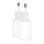 APPLE – USB-C Power Adapter 20W White (MUVV3ZM/A)