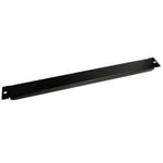 StarTech 1U Blanking Panel - Metal Rack Mount Filler Panel - for 19in Server Rack Enclosure or Cabinet - Steel - Black (BLANKB1) - tomt panel - 1U