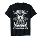 Wolf Some Days I Feel Like I'm Surrounded By Idiots T-Shirt