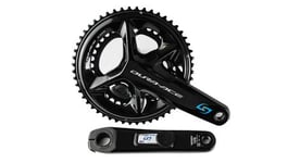 Pedalier capteur de puissance stages cycling stages power lr shimano dura ace r9200 52 36t noir